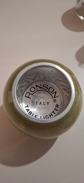 Ronson – Isqueiro de mesa em ónix verde