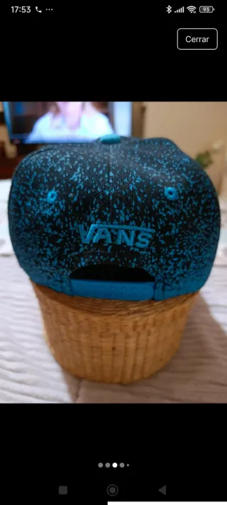 Gorra Vans Off The Wall Azul