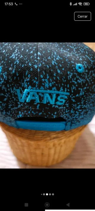 Gorra Vans Off The Wall Azul