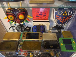 Consolas Nintendo Legend of Zelda Oro/Verde