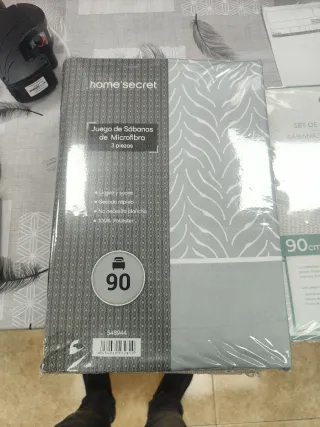 Juego Sábanas Verano 90cm Microfibra