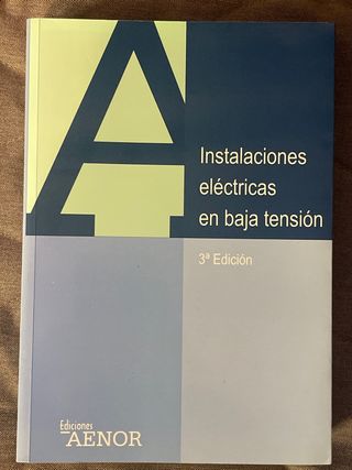 Instalaciones eléctricas en baja tensión