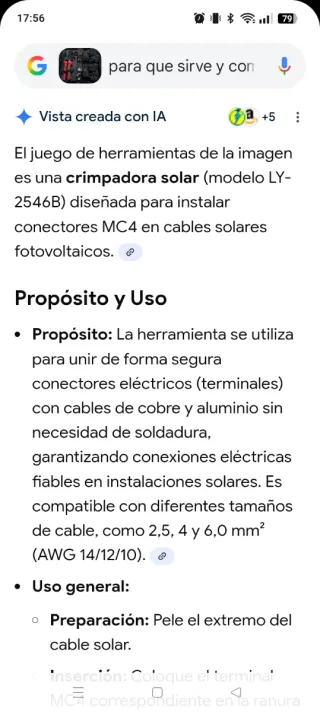 Herramienta Crimpadora Nueva