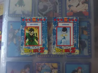 Cartas Dragon Ball Serie 2 Plata
