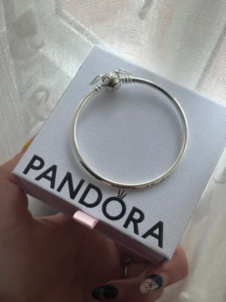 Pulsera Pandora Snitch Dorada Harry Potter