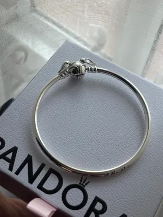 Pulsera Pandora Snitch Dorada Harry Potter