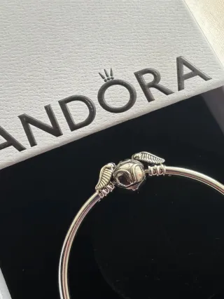Pulsera Pandora Snitch Dorada Harry Potter