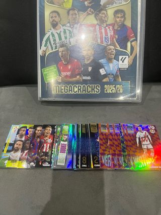 Lote cromos Megacracks 2025-26 Especiales