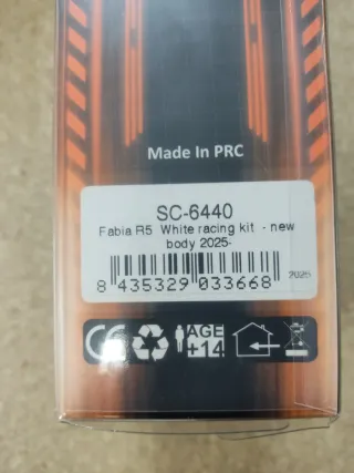 Kit Scaleauto Skoda Fabia Blanco Nuevo