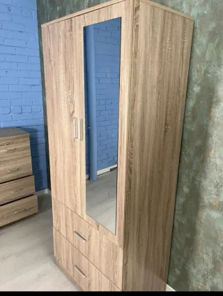 Armario 2 puertas madera