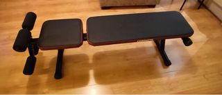 Banco de pesas inclinable y plegable