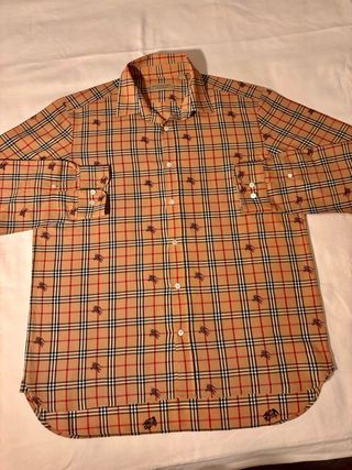 Camicia Burberry Uomo XL Beige/Multicolor