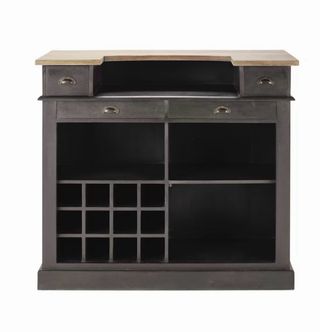 Mueble bar madera maciza