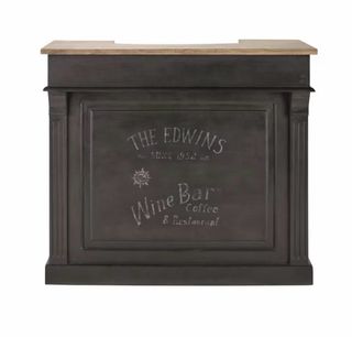 Mueble bar madera maciza