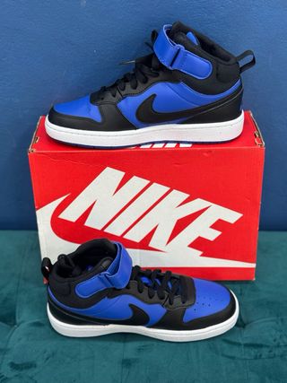 Zapatillas Nike Niño Azul y Negro