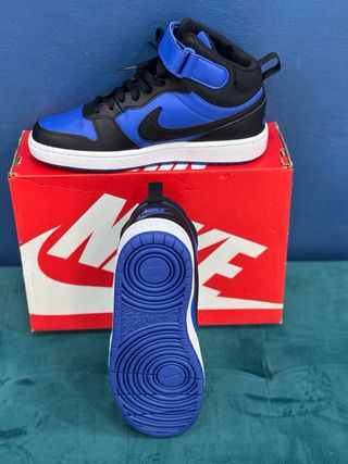 Zapatillas Nike Niño Azul y Negro