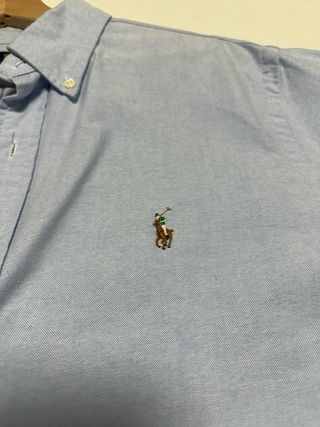 Camisa Polo Ralph Lauren Azul