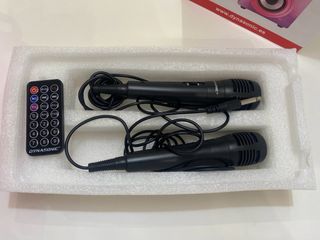 Altavoz Karaoke Dynasonic E-025 Rosa