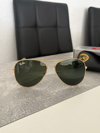 Ray-Ban Aviator RB3025 Doradas Gafas de Sol