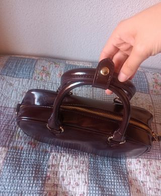 Bolso marrón bandolera bowling Stradivarius