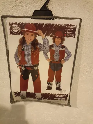Disfraz Vaquero Talla 10-12