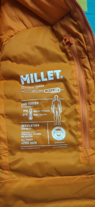 Plumífero Millet Evole Light 700 JM maracuyá