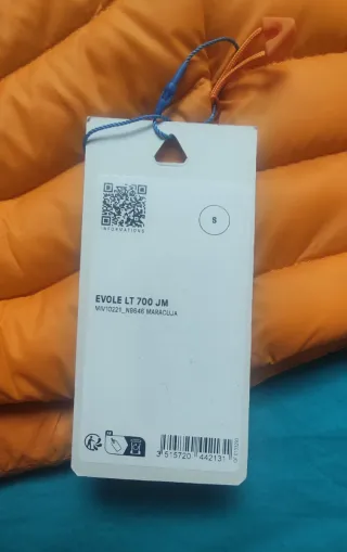 Plumífero Millet Evole Light 700 JM maracuyá