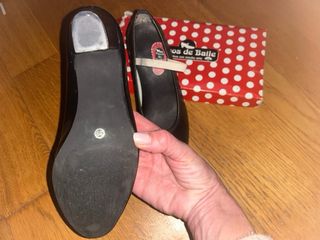 Zapatos Flamenca Pasos de Baile Negros
