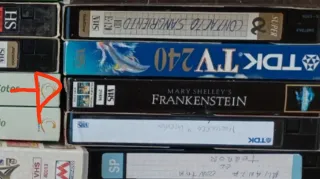 Película VHS Frankenstein (Terror)