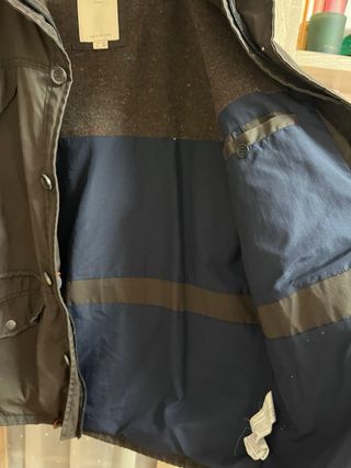 Chaqueta impermeable hombre