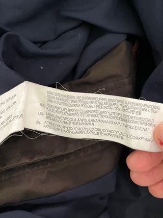 Chaqueta impermeable hombre