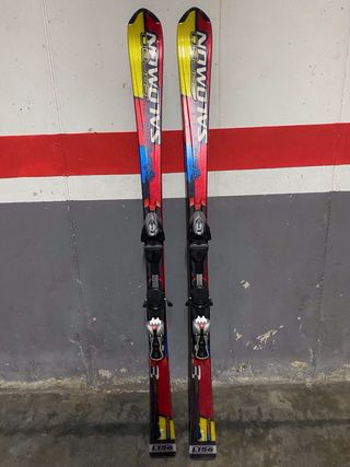 Esquís Salomon Carve 156cm
