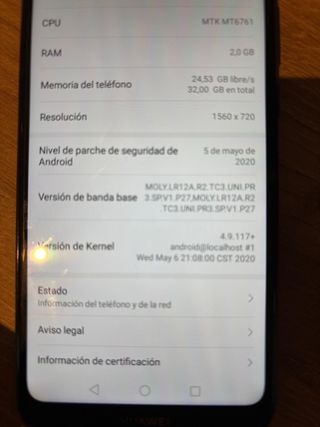 Telefono Huawei Nero