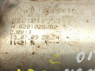 CATALIZADOR RENAULT CLIO III K9KM7 8201012953