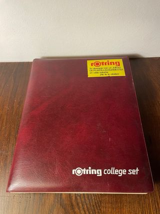 ROTRING COLLEGE SET. CONJUNTO DIBUJO TÉCNICO.