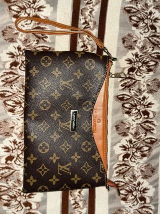 Bolso de mano estampado