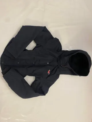 Chaqueta Hollister Vintage Y2K color azul marino