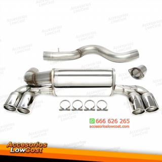 Sistema TA Technix Duplex de acero inoxidable 2x9