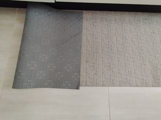 Tappeto cucina antiscivolo grigio