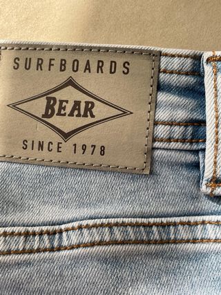 Jeans uomo Bear blu