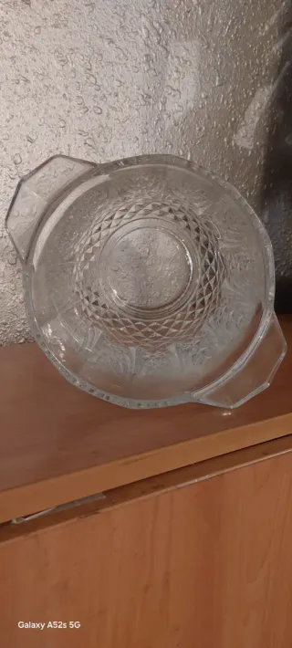 Champanera de cristal tallado