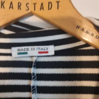 Americana Rayas Blanco y Negro