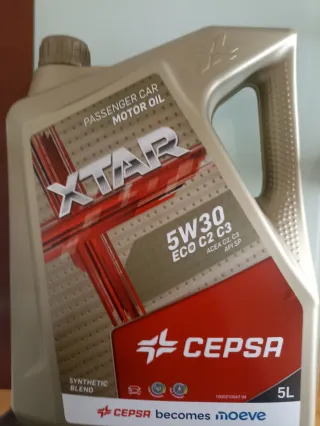 Aceite Coche Cepsa Xtar 5W30 5L