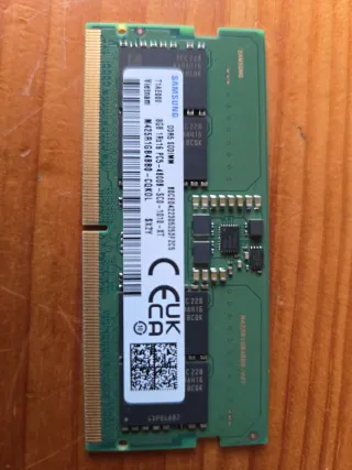 Memorias RAM Samsung DDR5