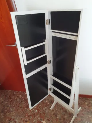 Espejo Joyero Blanco