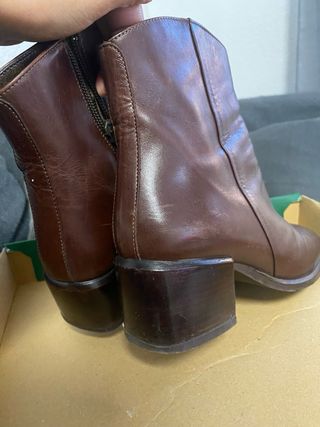 Botines piel Lino Tucci marrones