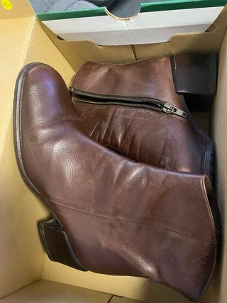 Botines piel Lino Tucci marrones