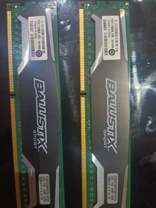 2x 8GB DDR3 1600MHz Ballistix RAM