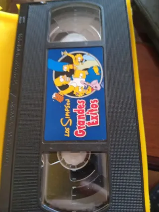 VHS Los Simpson Grandes Éxitos español