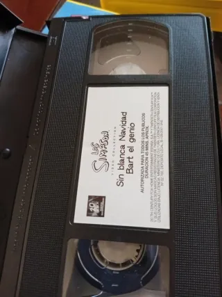 VHS Los Simpson Grandes Éxitos español